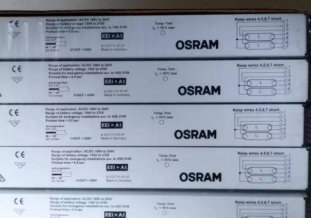 Електронно запалване баласт Osram Quicktronic QT - FH 2x21 2