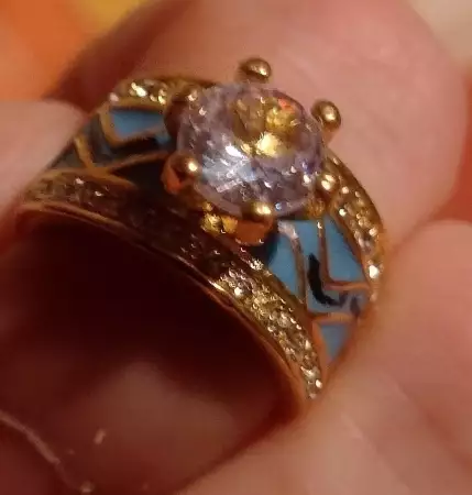 Луксозен пръстен - халка Дайъмонд