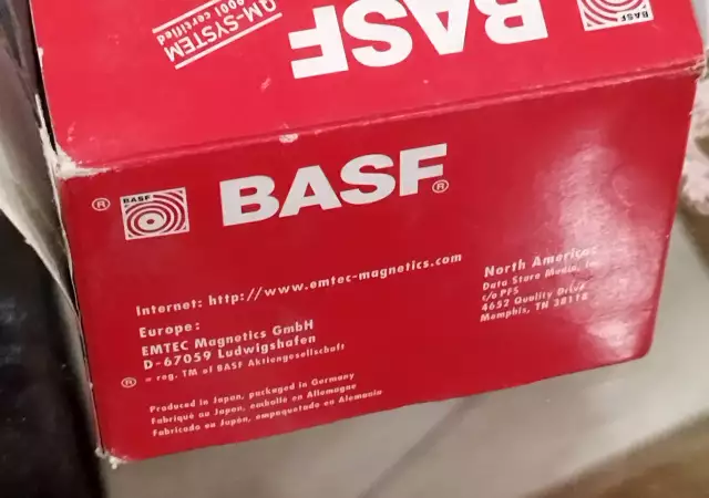 2. Снимка на Касета за данни - BASF 4D - 60m Dds Data Cartridge нови 