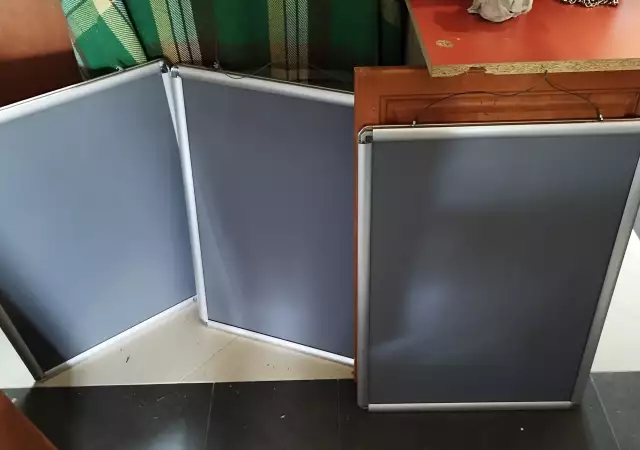 Снап рамки сдвоени алуминиеви, за плакати и реклами 71 51см