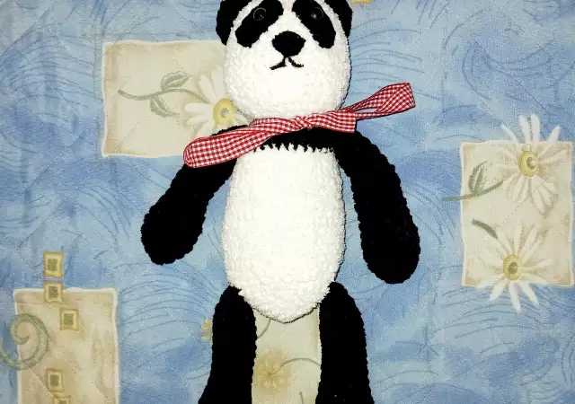 1. Снимка на Плетена играчка Панда