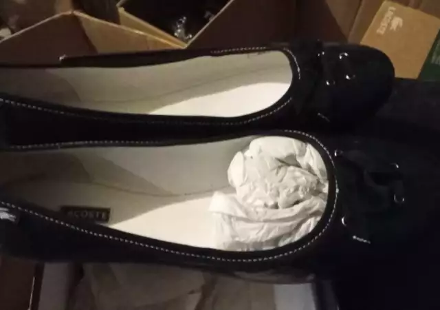 4. Снимка на дамски обувки lacoste нови в кутия размер 40