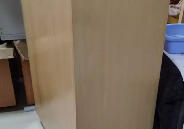 5. Снимка на Офис шкф - гардеробче с две врати и рафтове 80 45 123см