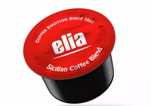 1. Снимка на Кафе капсула LAVAZZA BLUE Elia Sicilian Coffee Blend Червен