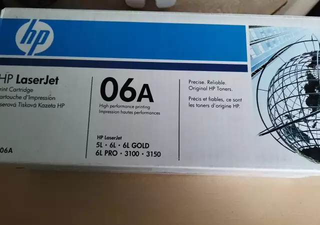 5. Снимка на Тонер касета за HP LaserJet C3906A оригинална