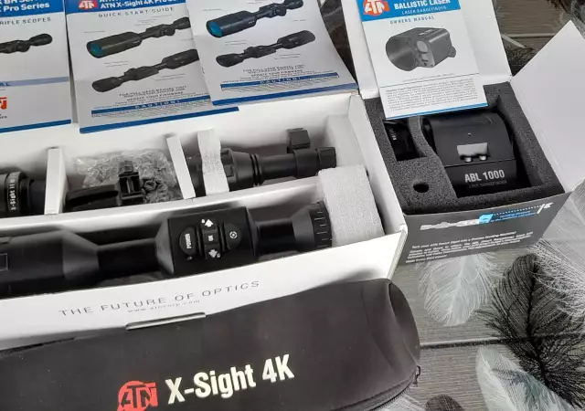 Продавам дневно - нощно ATN Sight 4K PRO 3 - 14x