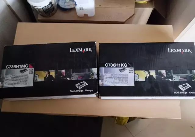 Тонер касети за Lexmark C736H1MG и ​C736H1KG