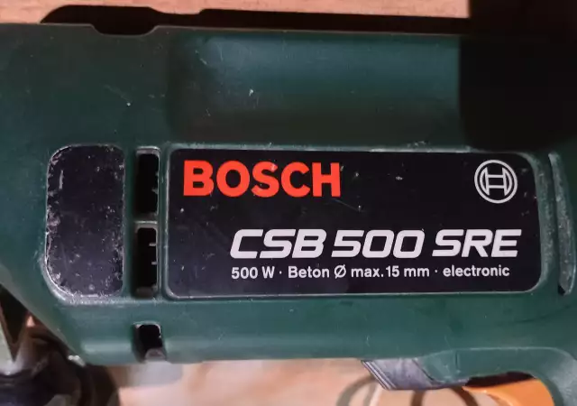 3. Снимка на дрелка bosch CSB 500 SRE с подвижна поставка