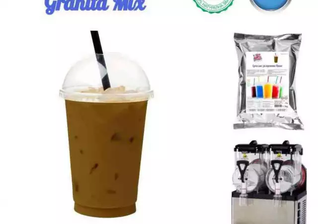 Суха смес за скрежина ФРАПЕ Скрежина на прах ФРАПЕ (1000г 6 L Вода)