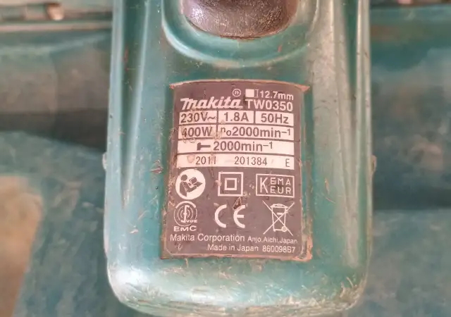 гайковерт makita TW0350