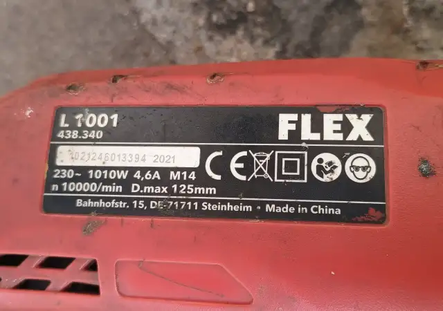 професионален ъглошлайф FLEX L1001