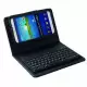 . Снимка на Кожен калъф с Bluetooth клавиатура за таблет Samsung Galaxy