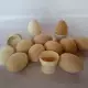 . Снимка на Дървени яйца