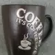 . Снимка на Чаши за кафе с надпис It s coffee time