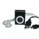 . Снимка на Mini MP3 player МП3 плеър със слушалки и зарядно USB кабел