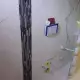 . Снимка на монтаж на тоалетни структори и душове за вграждане