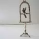 . Снимка на Сребърна миниатюра - папагал на стойка Д 12539 - 15