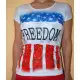 . Снимка на Дамска тениска Freedom - Безплатна доставка