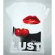 . Снимка на Дамска тениска Устни с череша - Безплатна доставка