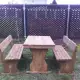 . Снимка на Дървени маси, пейки и столове за заведения и градини