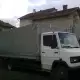. Снимка на Транспортни услуги - камион с падащ борд до 5 тона