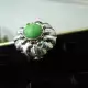 . Снимка на модел 182 Сребърен пръстен с зелен перидот