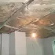 . Снимка на топлоизолация от скеле, кнауф - сухо строителство, окачени таван