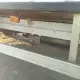 . Снимка на Товарен бус с падащ борд, фургона събира 8 евро палета