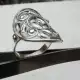 . Снимка на модел 305 Изработени от масивно сребро Дамска пръстен