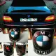 . Снимка на Фен чаша BMW Mileage Black Edition с името ви в регистрацио