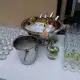 . Снимка на Луксозни чаши и стилни бар маси под наем от НОВА Кетъринг