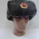 . Снимка на Руска шапка тип калпак - ушанка, сива.