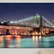 . Снимка на Картина пано за стена от 1 част с изглед от Бруклинския мост