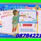 . Снимка на Детска Магнитна дъска с ДВЕ ЛИЦА за писане и рисуване 2в1 ПР