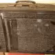 . Снимка на Голям италиански куфар Ренцо Мети в сиво