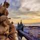 . Снимка на Алените платна на Санкт Петербург