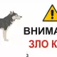 . Снимка на Предупредителни табели и знаци за кучета