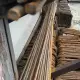 . Снимка на дървен материал, арматурно желязо