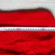 . Снимка на Бебешка червена плетена жилетка дъжина 25см . Нова.