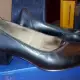 . Снимка на Caprice черни дамски кожени обувки черни №38 H и стелка 25см