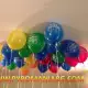 . Снимка на балони с хелий