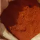 . Снимка на Сладък червен пипер напълно натурален.