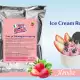 . Снимка на Суха смес за Тайландски сладолед ЯГОДА Сладолед на прах