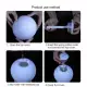 . Снимка на 3D нощна лампа Луна Арома дифузер 880ml и Овлажнител