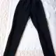 . Снимка на Детски черен ластичен панталон клин LC Waikiki ръст 128