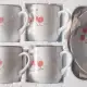 . Снимка на Комплект Чаши за кафе с чинийки - 6 броя с декор