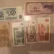 . Снимка на стари монети и банкноти
