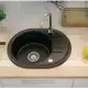 . Снимка на Кухненска Мивка от гранит модел БАРСЕЛОНА 585 x 460 mm