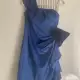. Снимка на Синя официална рокля Karen Millen