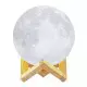 . Снимка на 3D нощна лампа Луна Арома дифузер 880ml и Овлажнител